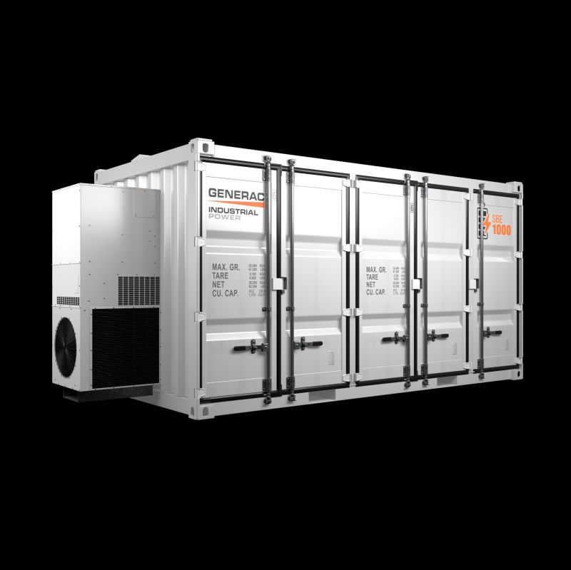 Generac Industrial Power Introduces SBE Series Battery Energy Storage ...